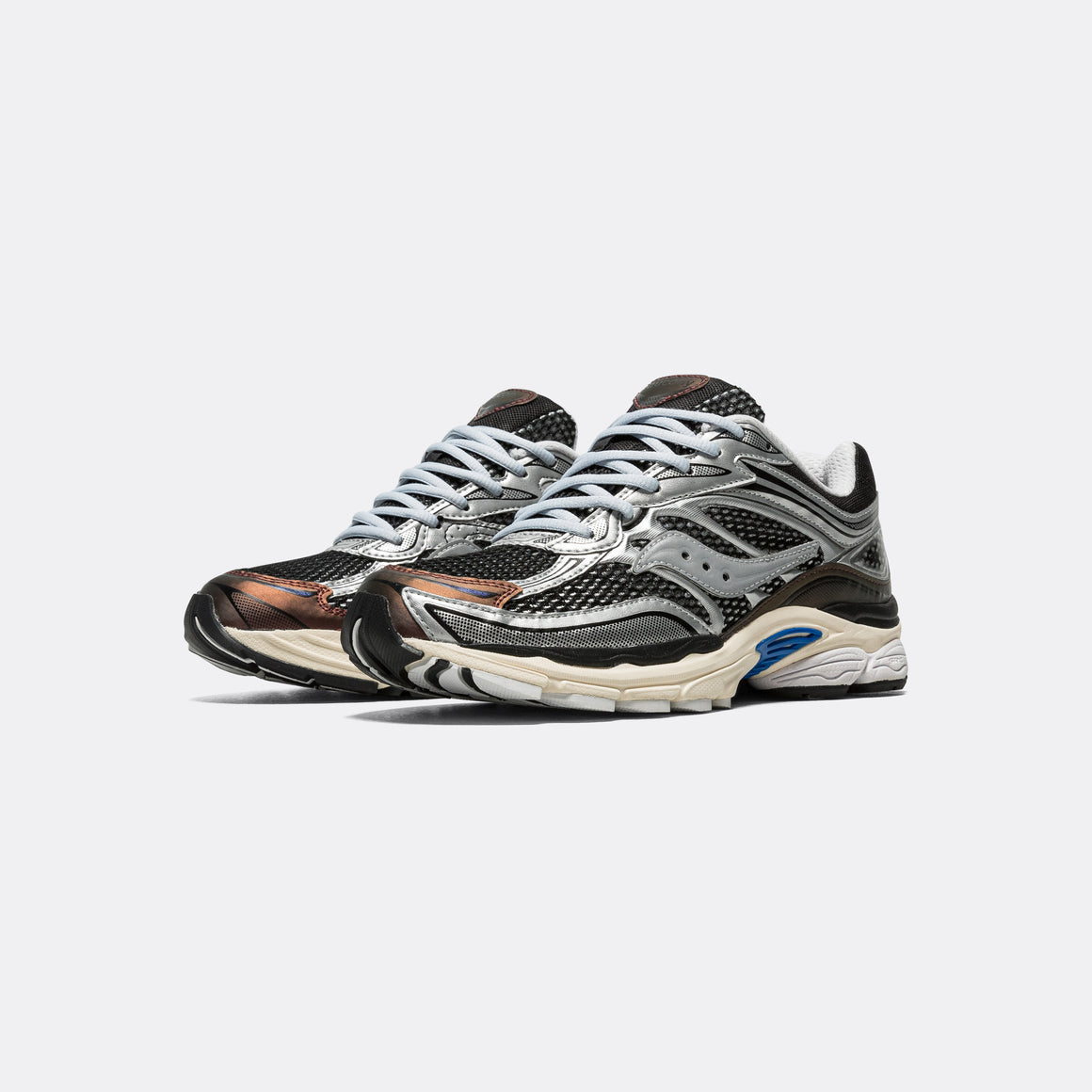 Saucony - ProGrid Omni 9  - Silver/Brown - UP THERE