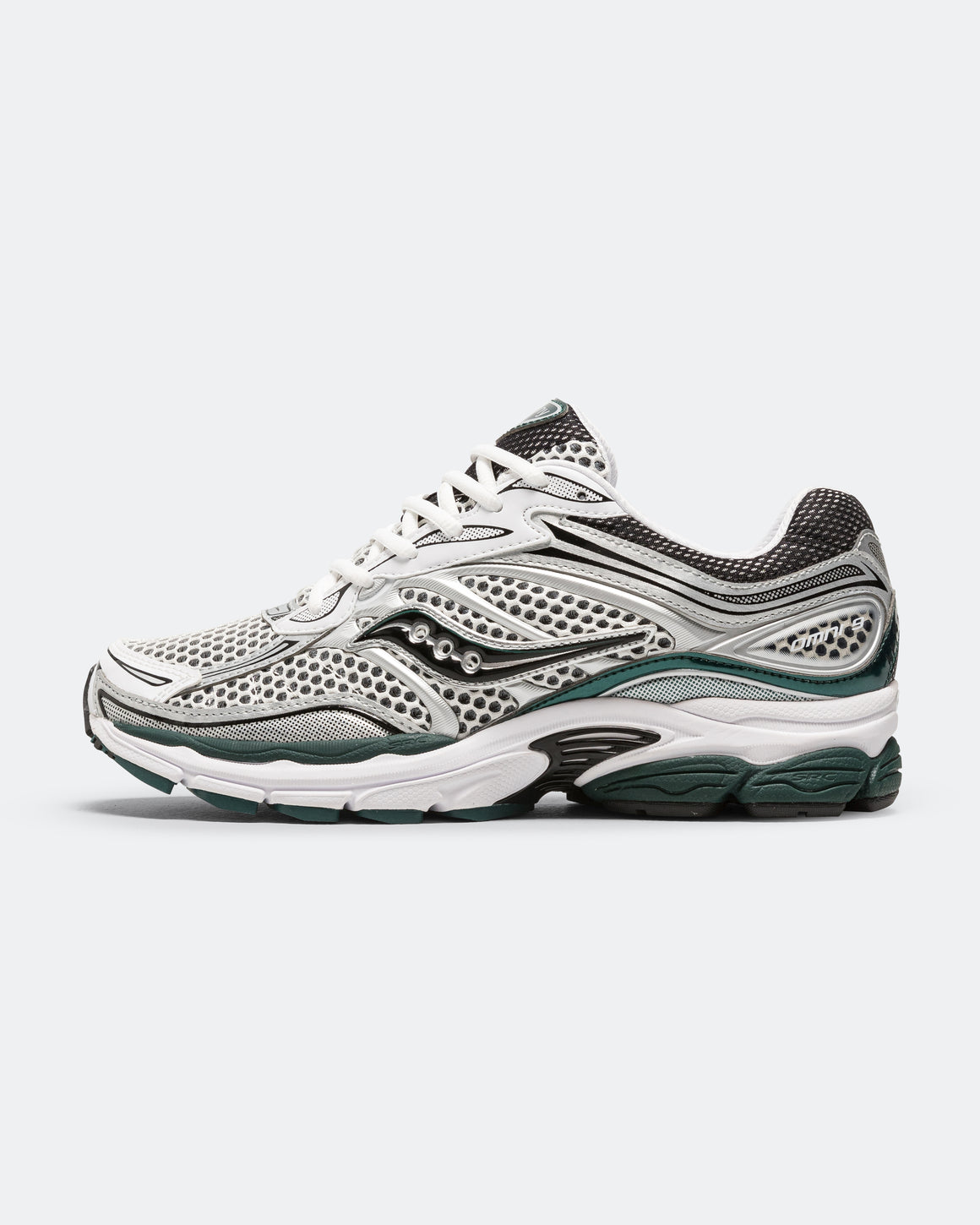 Saucony - Progrid Omni 9 - White/Pine Green - UP THERE