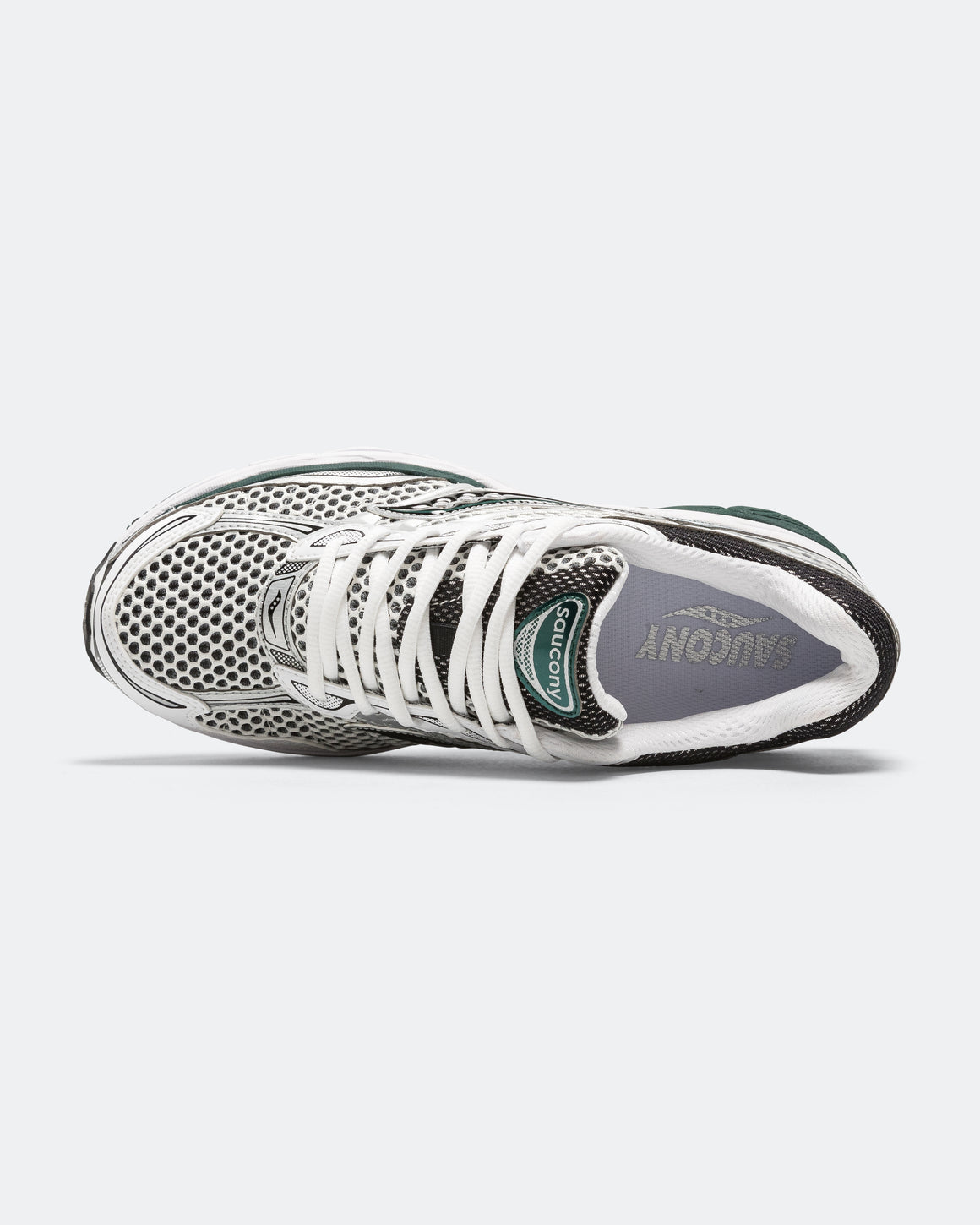 Saucony - Progrid Omni 9 - White/Pine Green - UP THERE