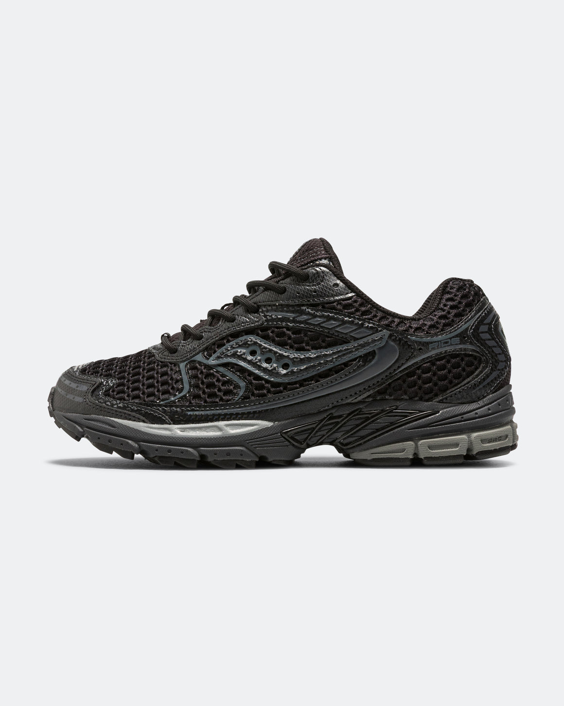 Saucony - Ride 1 - Black/Gunmetal - UP THERE