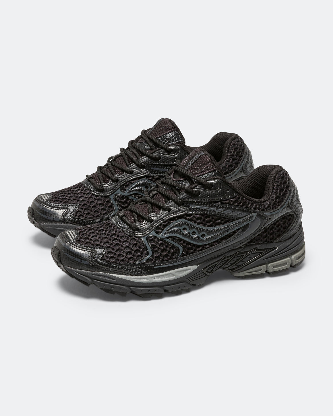 Saucony - Ride 1 - Black/Gunmetal - UP THERE