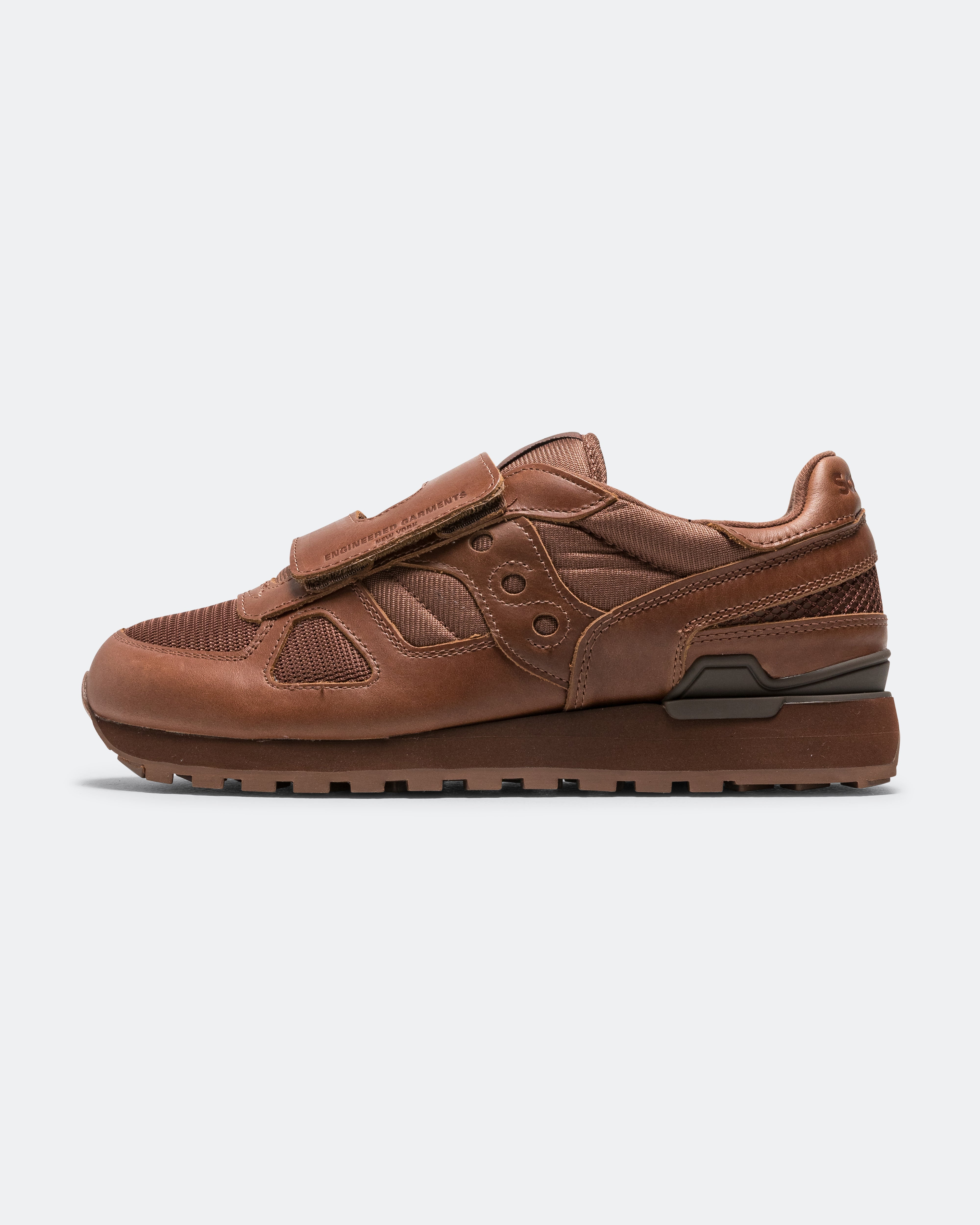 Saucony - Shadow Original Velcro x Engineered Garments - Brown 
