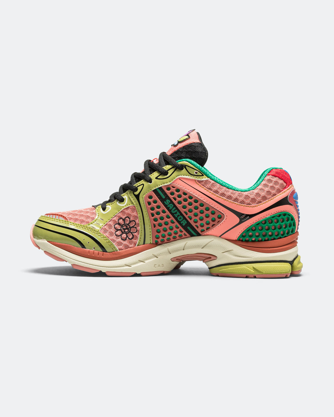 Saucony - ProGrid Triumph 4 x Jae Tips- Pink/Green - UP THERE