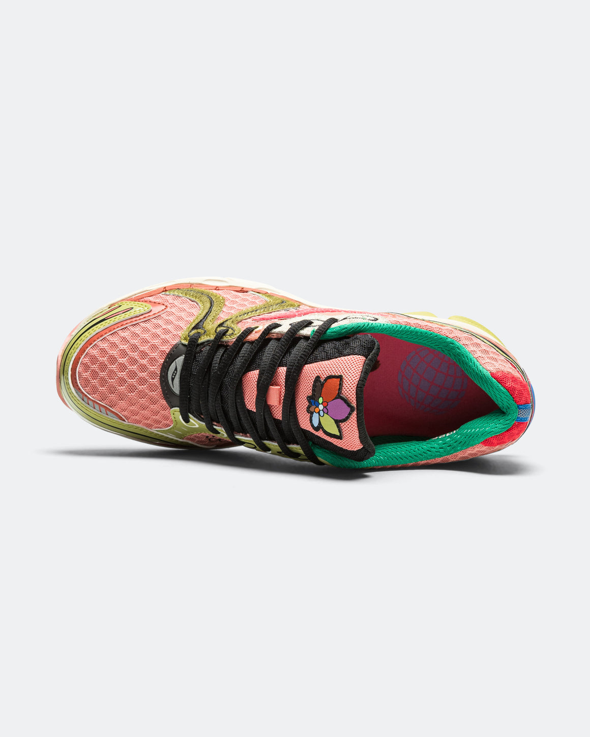Saucony - ProGrid Triumph 4 x Jae Tips- Pink/Green - UP THERE