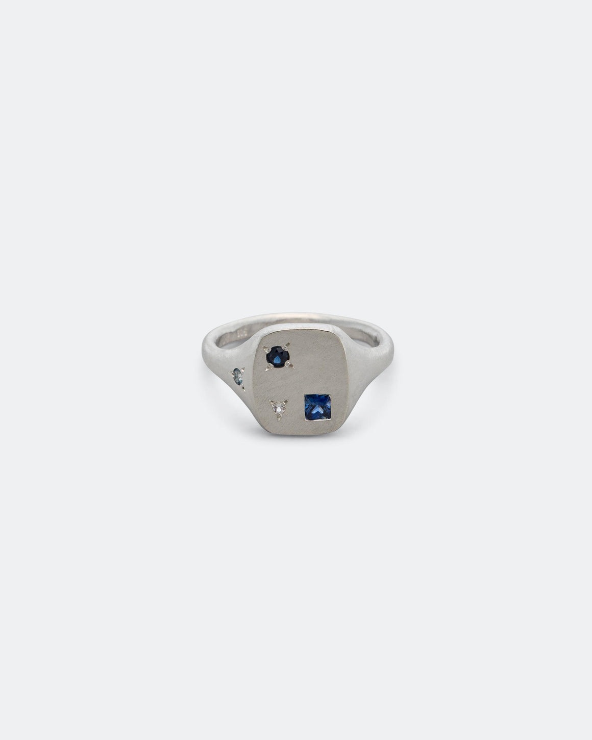 Seb Brown - Paris Ring 2.0 - 925 Silver/Blue - UP THERE
