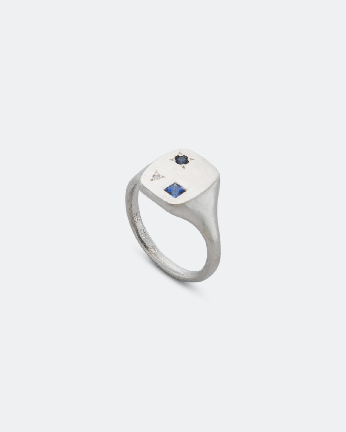 Seb Brown - Paris Ring 2.0 - 925 Silver/Blue - UP THERE