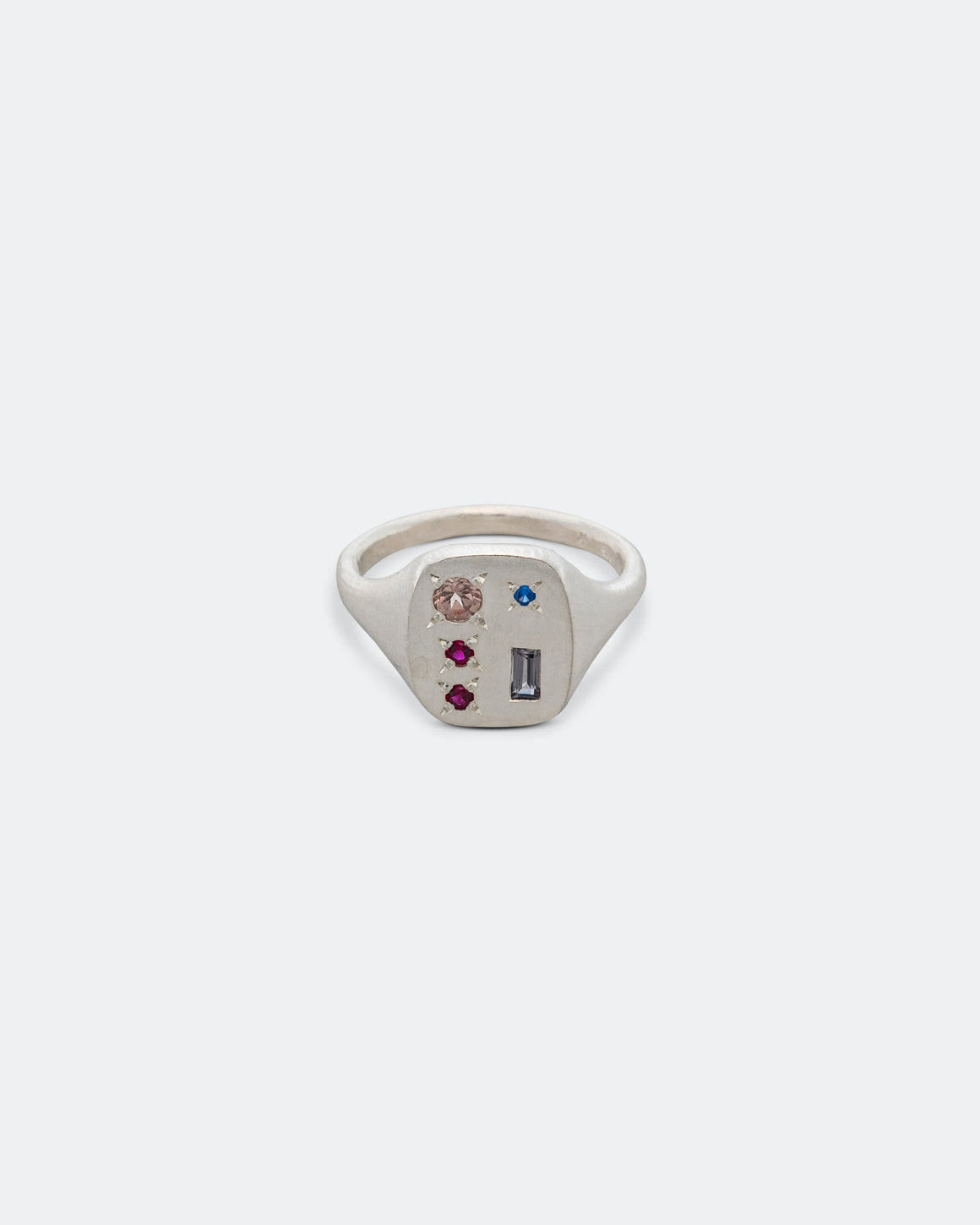 Seb Brown - Paris Ring - 925 Silver/Grey Spinel - UP THERE