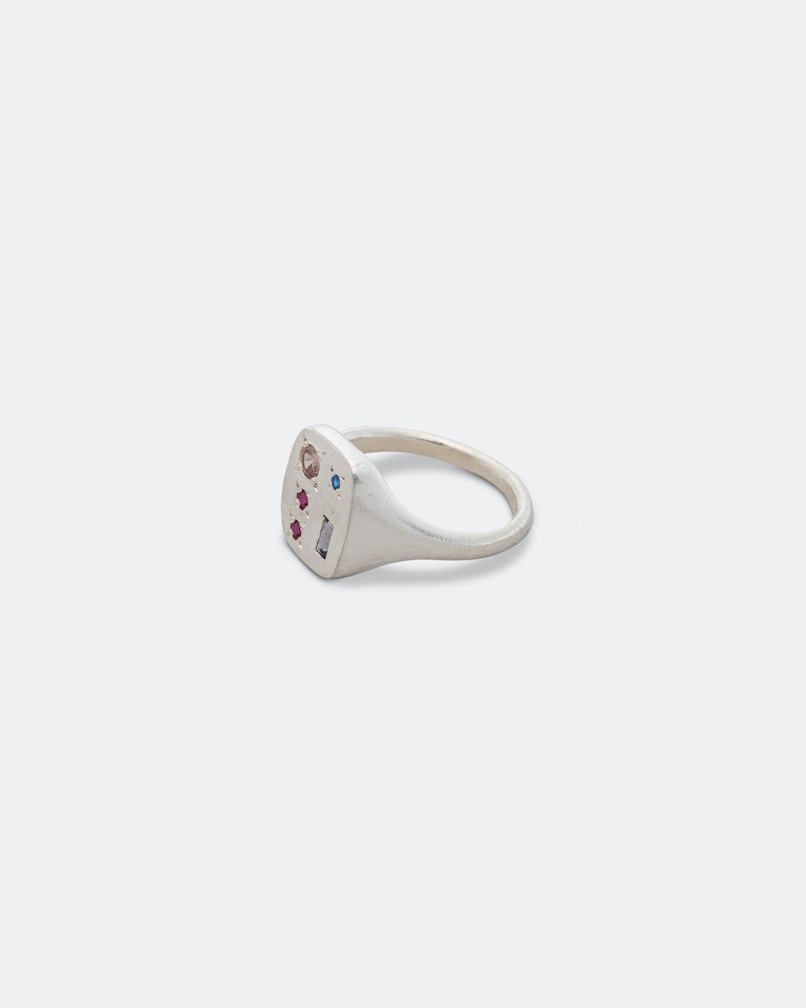 Seb Brown - Paris Ring - 925 Silver/Grey Spinel - UP THERE