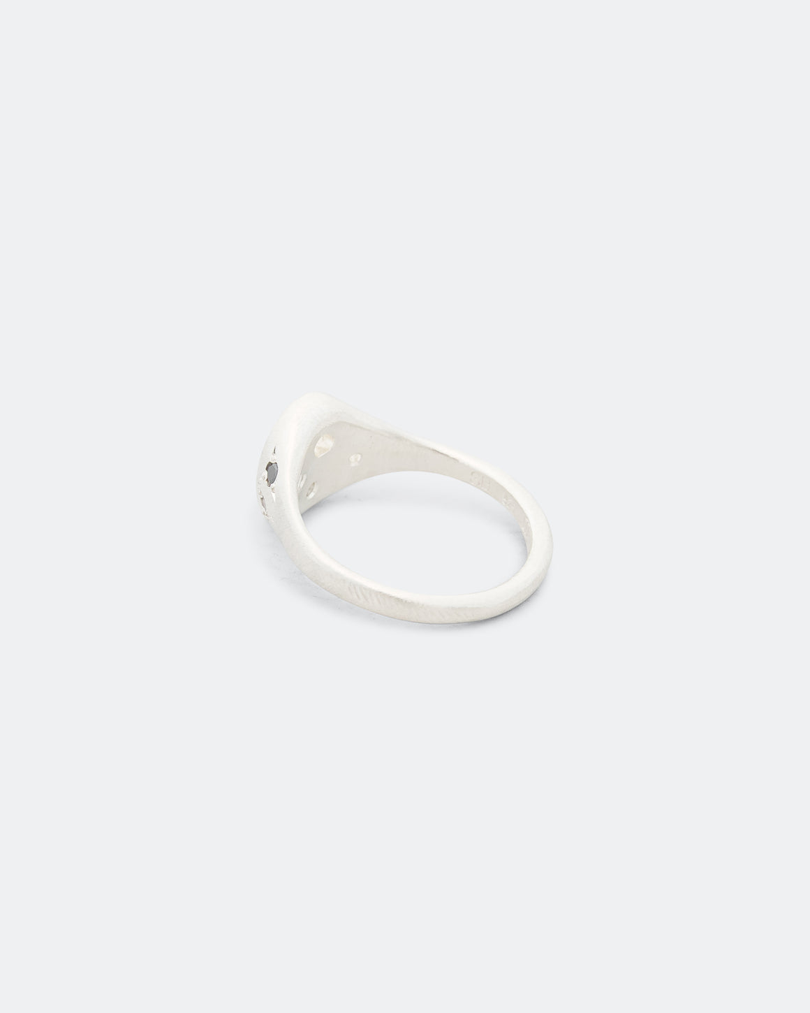 Seb Brown - Swamp Spazio Ring - 925 Sterling Silver/Sapphire-Spinel-Diamond - UP THERE