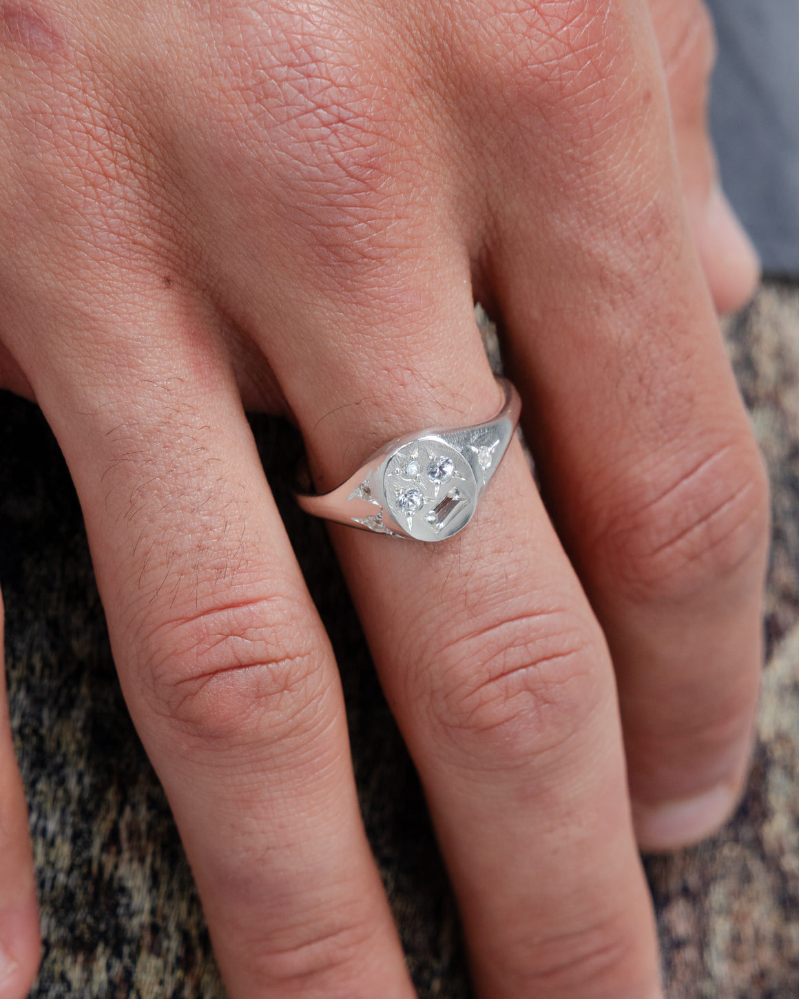 Seb Brown - Treasure Ring - 925 Silver/White - UP THERE