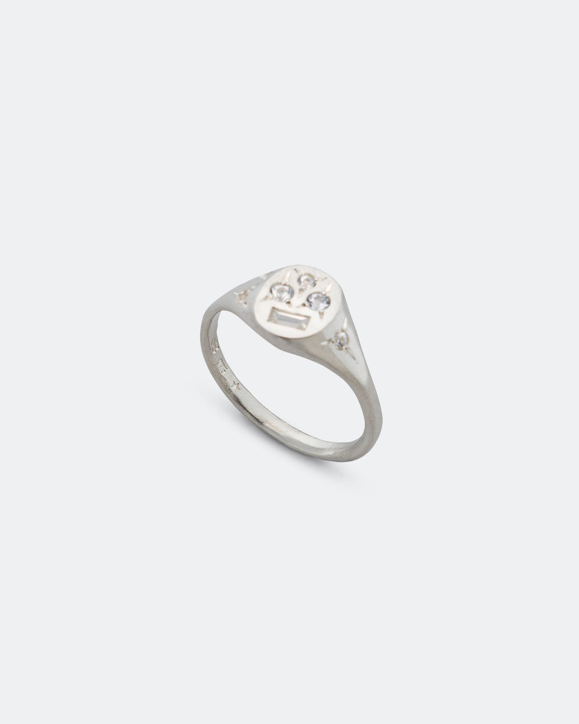 Seb Brown - Treasure Ring - 925 Silver/White - UP THERE