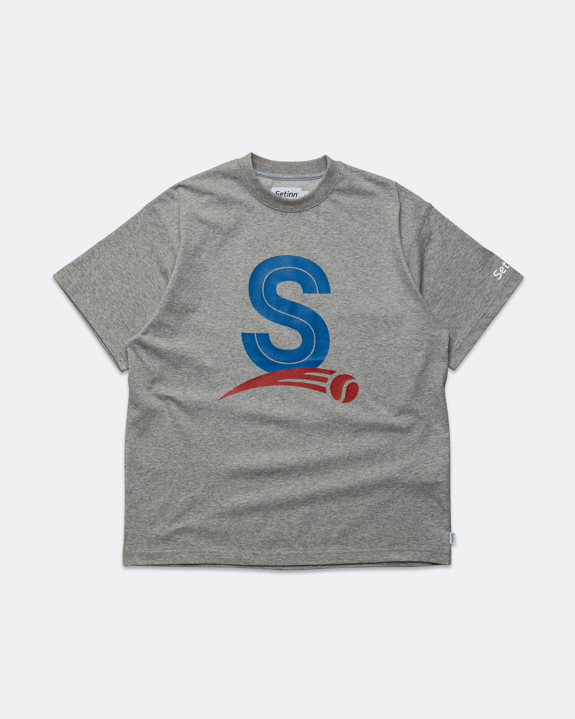 Setinn - Capital Tee - Grey - UP THERE