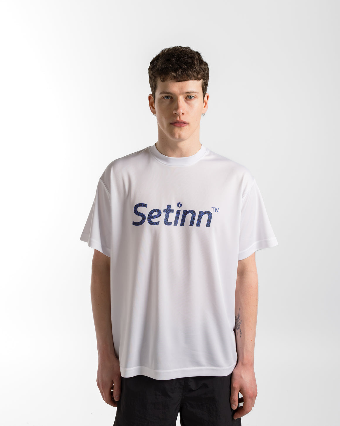 Setinn - Circle Practice Shirt - White - UP THERE