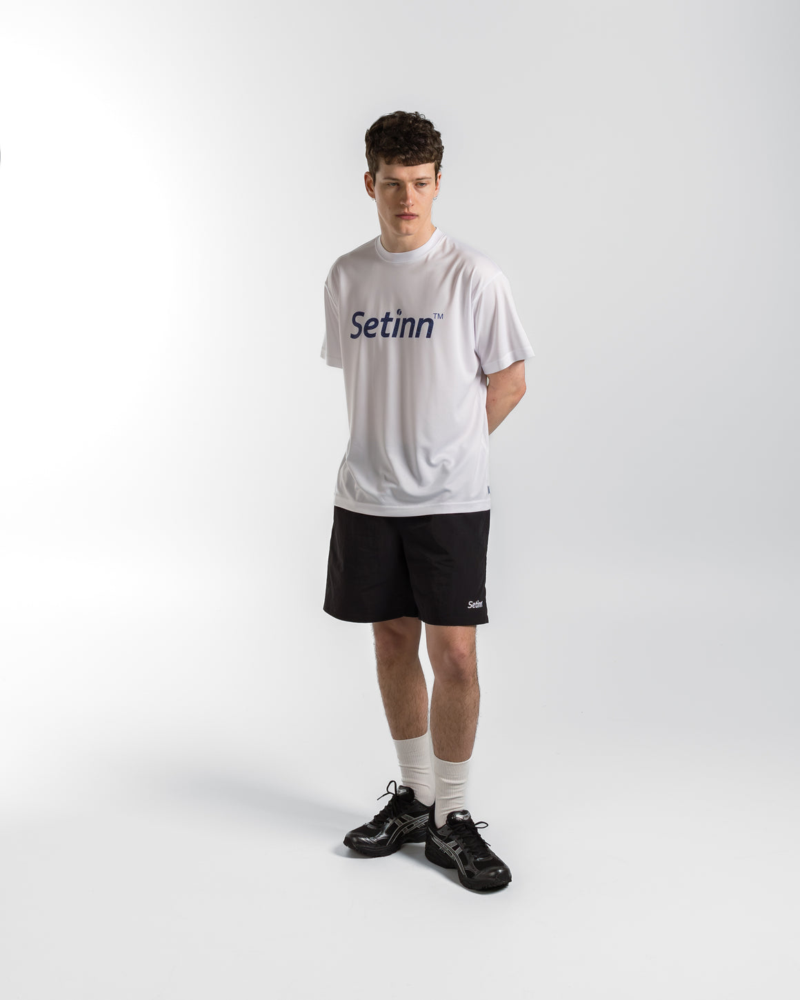 Setinn - Circle Practice Shirt - White - UP THERE