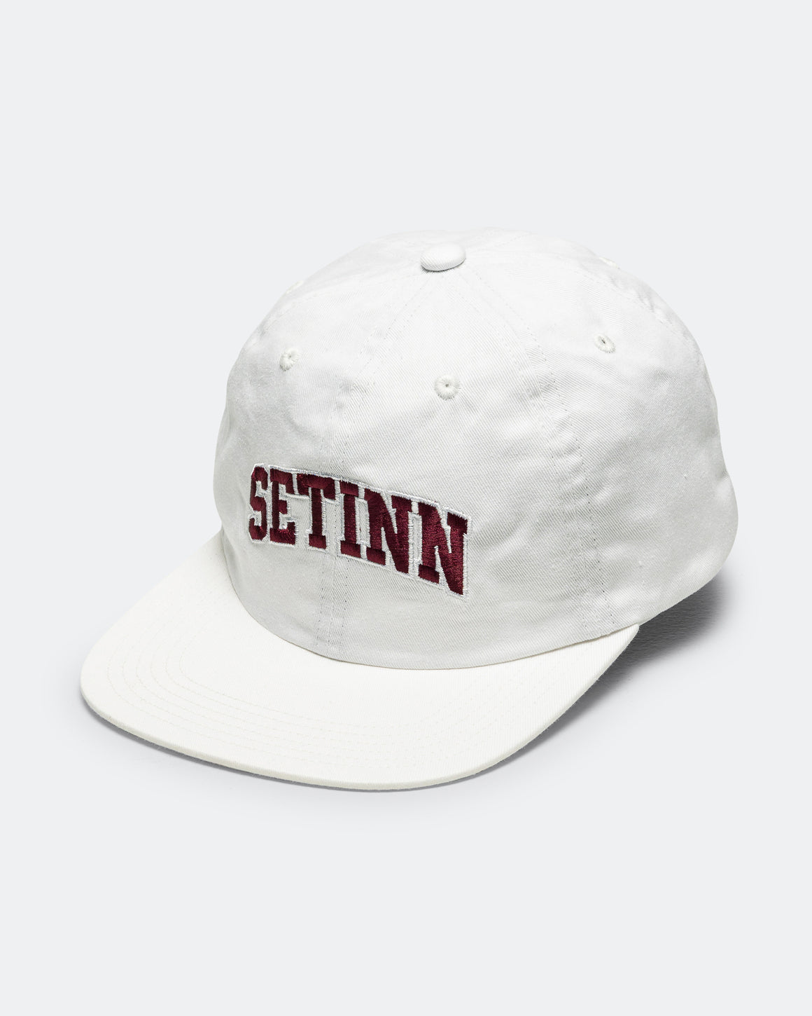 Setinn - College Logo Cap - White - UP THERE