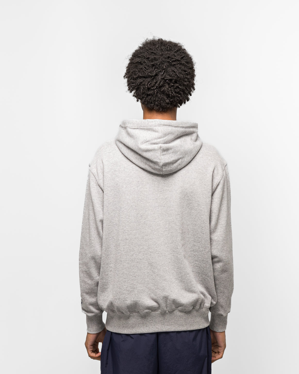 Setinn - College Logo Hoodie - Grey - UP THERE