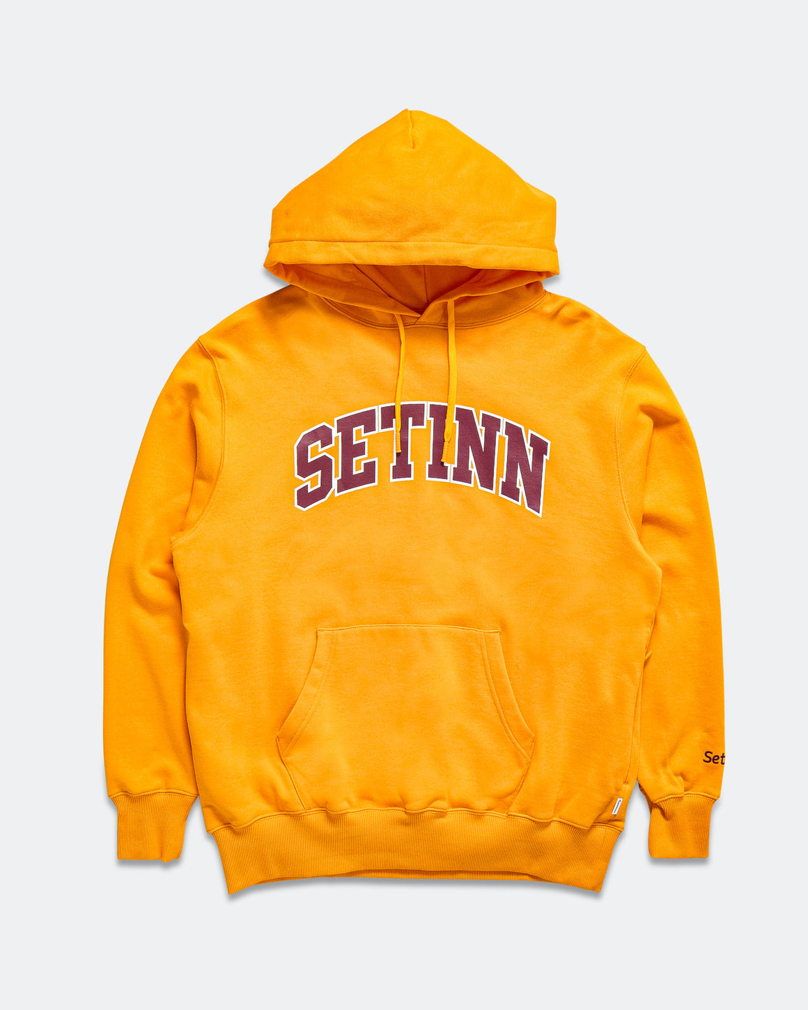 Setinn - College Logo Hoodie - Mango - UP THERE