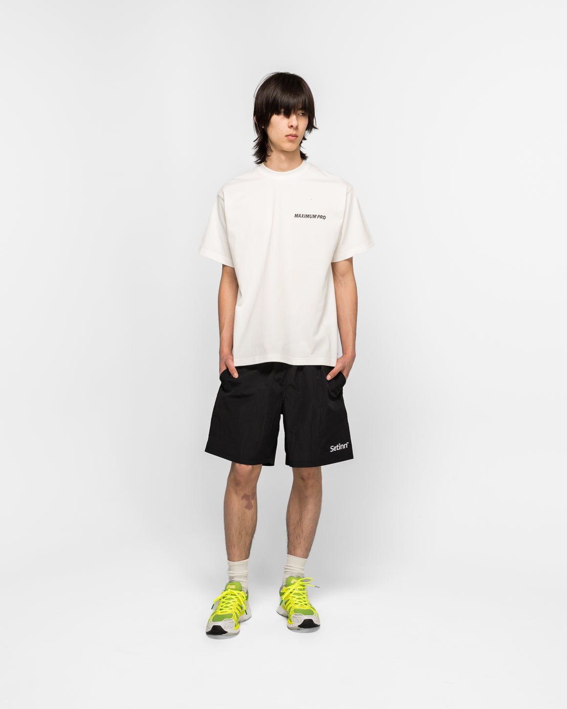 Setinn - Maximum PRO Tee - White - UP THERE