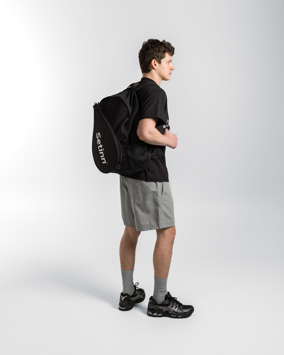 Setinn - Racket Backpack - Black - UP THERE