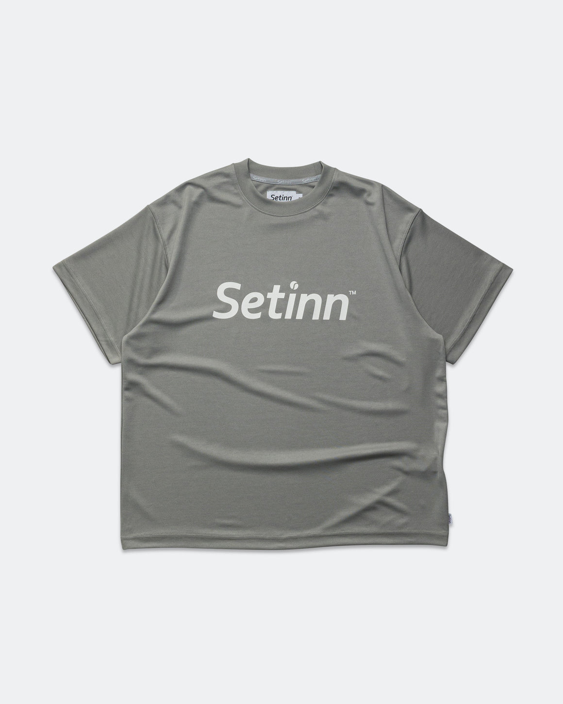 Setinn - Script Practice Shirt - Grey - UP THERE