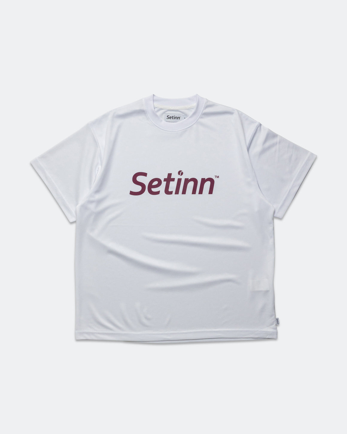 Setinn - Script Practice Shirt - White - UP THERE