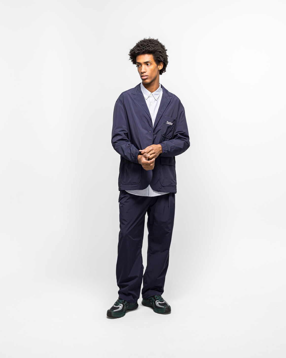 Setinn - Tech Sports Jacket - Navy - UP THERE