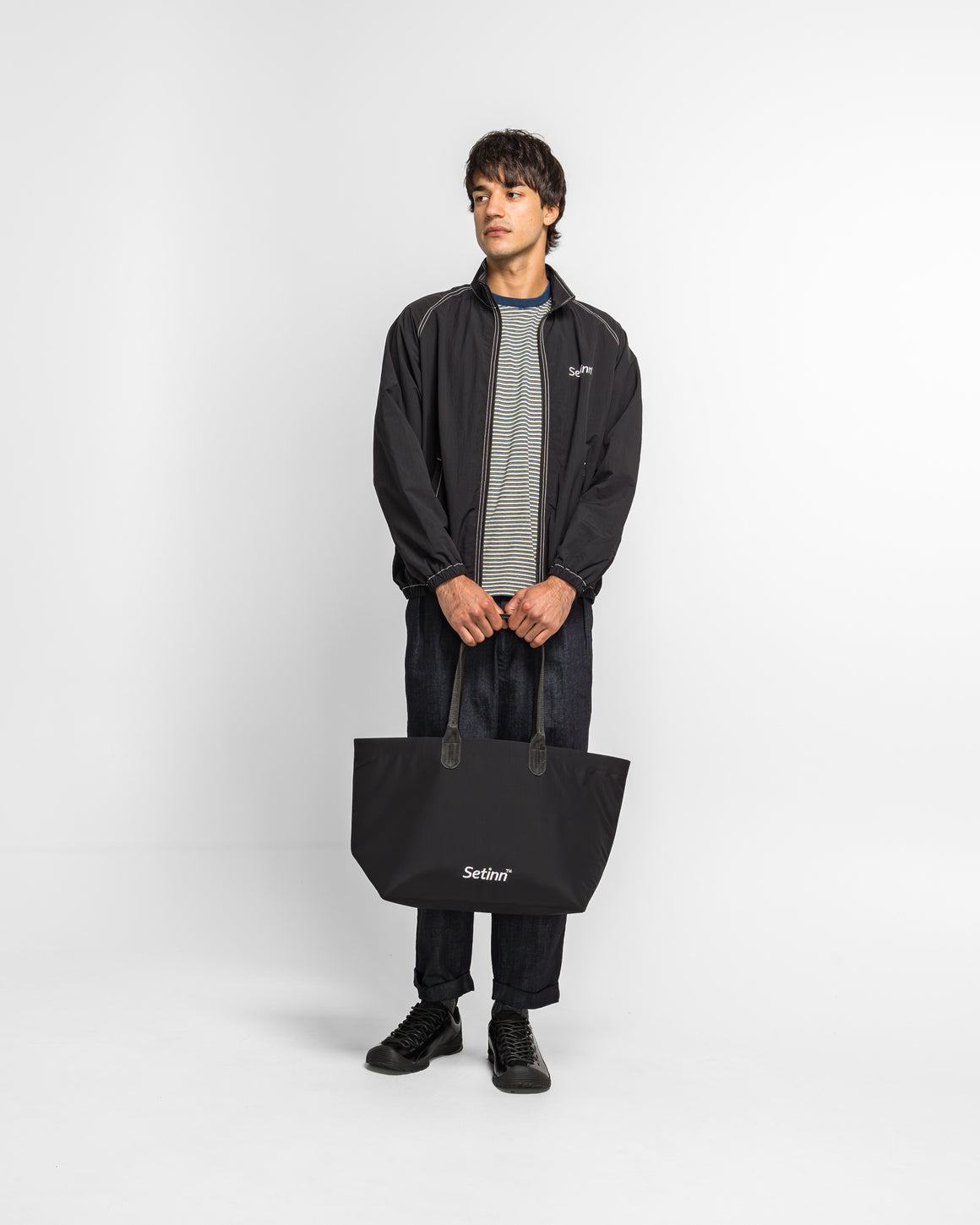 Setinn - Tennis Lounge Tote - Black - UP THERE