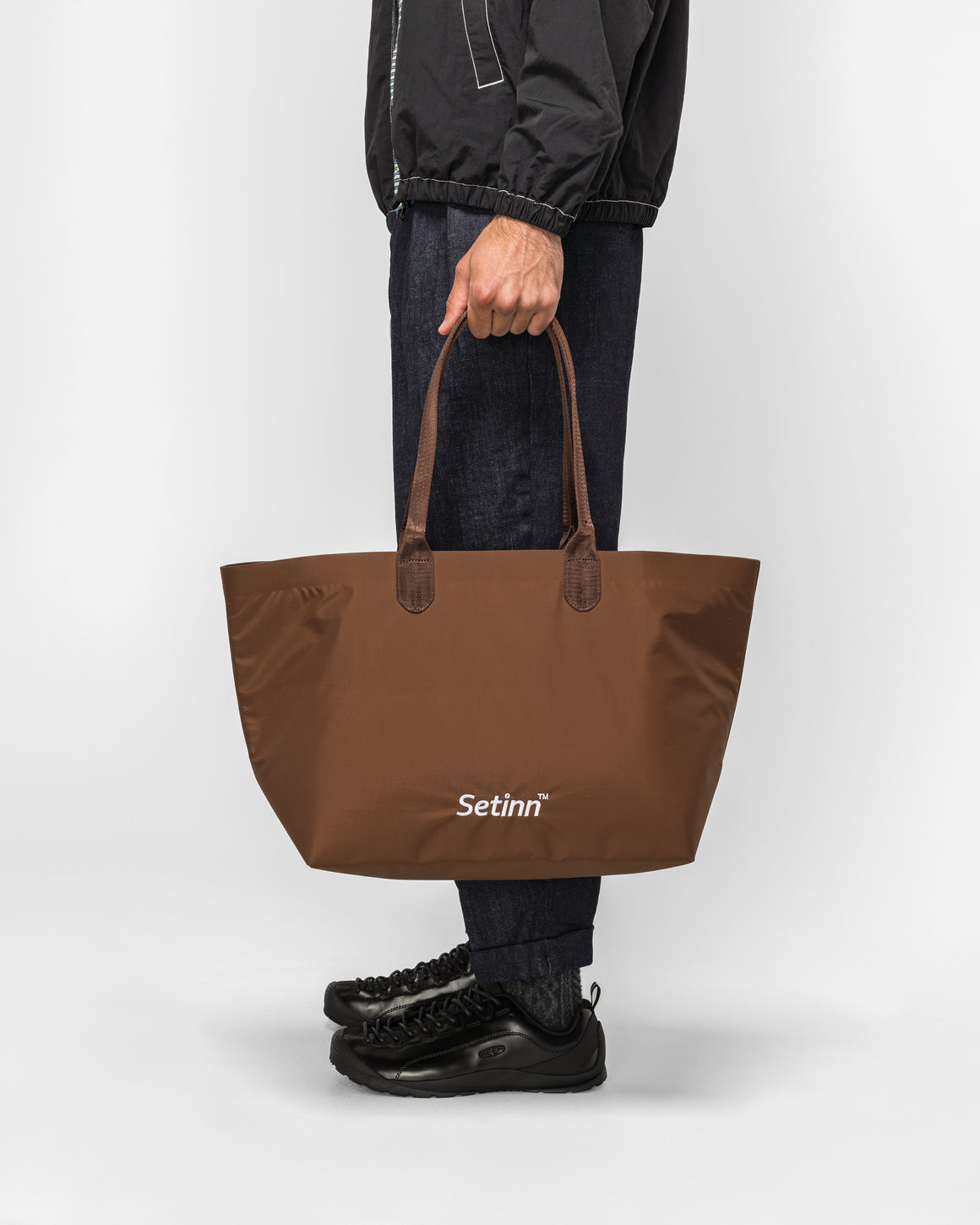 Setinn - Tennis Lounge Tote - Brown - UP THERE