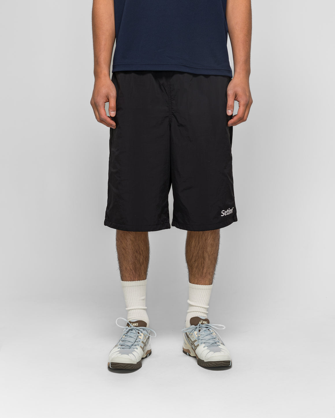 Setinn - Warm Up 3/4 Pants - Black - UP THERE