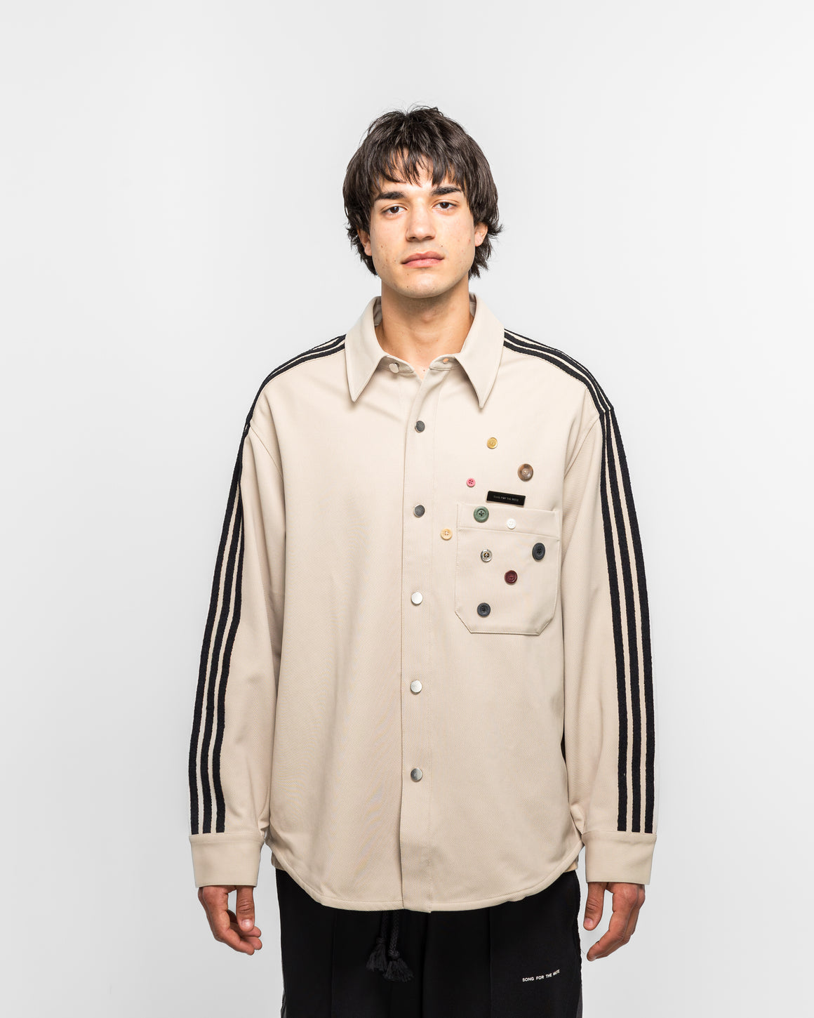 adidas - Adi006 Shirt x SFTM - Stone Khaki - UP THERE