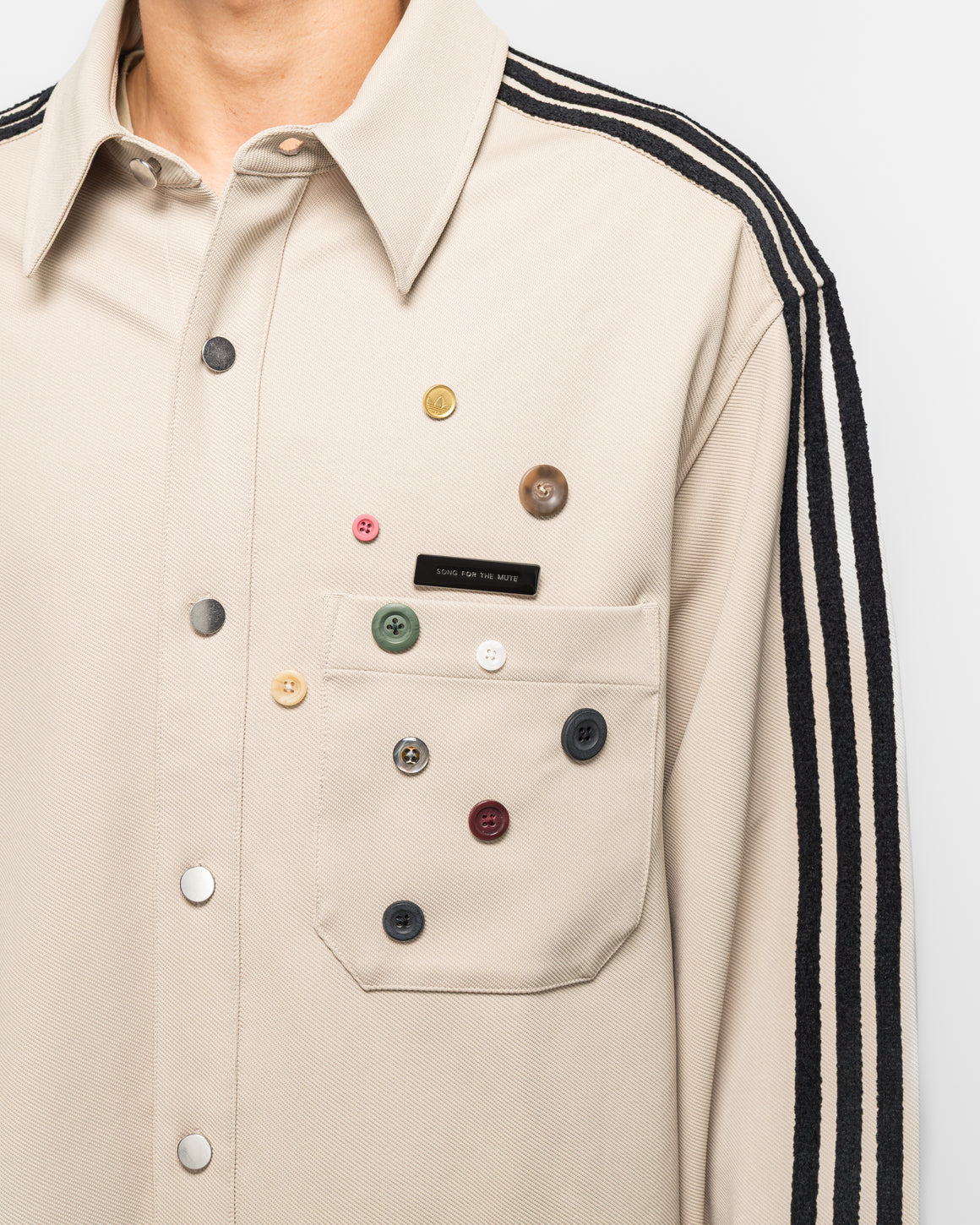 adidas - Adi006 Shirt x SFTM - Stone Khaki - UP THERE