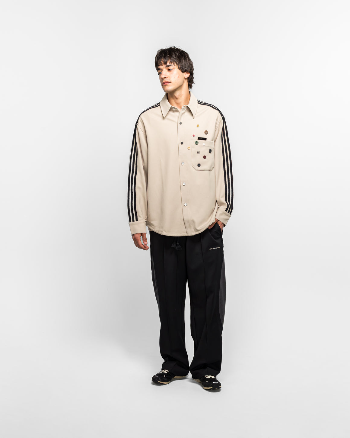 adidas - Adi006 Shirt x SFTM - Stone Khaki - UP THERE