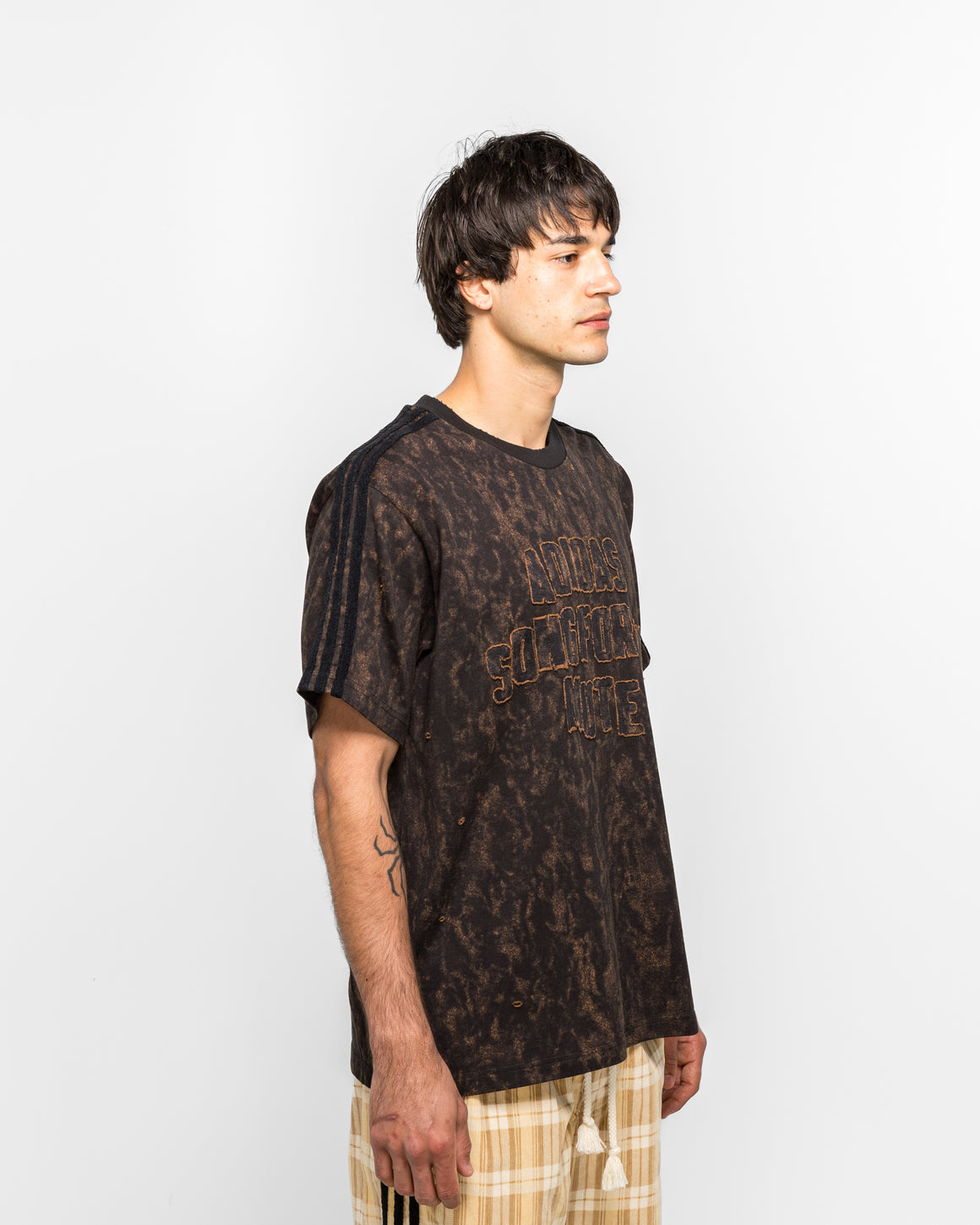 adidas - Adi006 SS Tee x SFTM - Black/Wild Brown - UP THERE