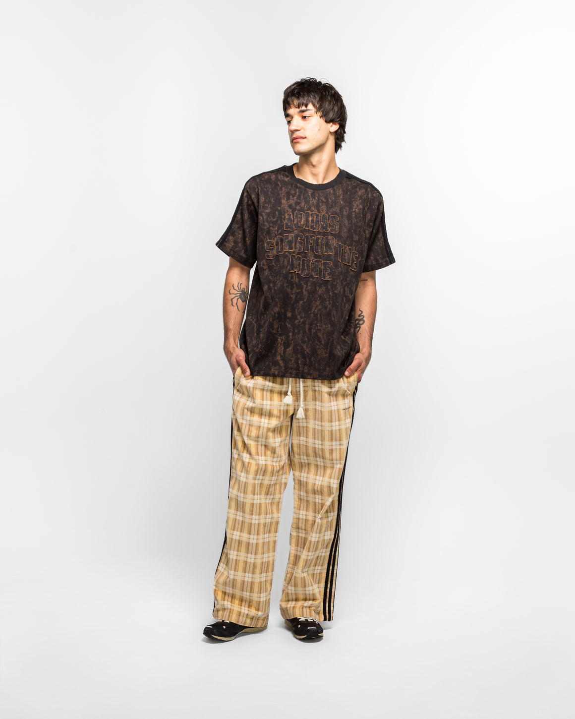 adidas - Adi006 SS Tee x SFTM - Black/Wild Brown - UP THERE