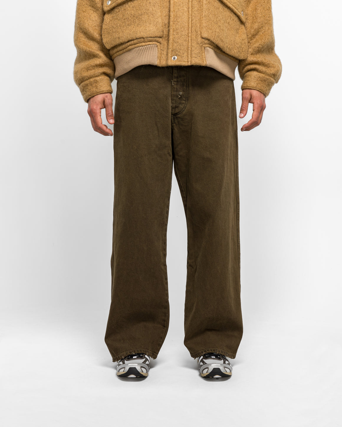 Song for the Mute - Baggy Jeans - Sand Cotton Drill - UP THERE