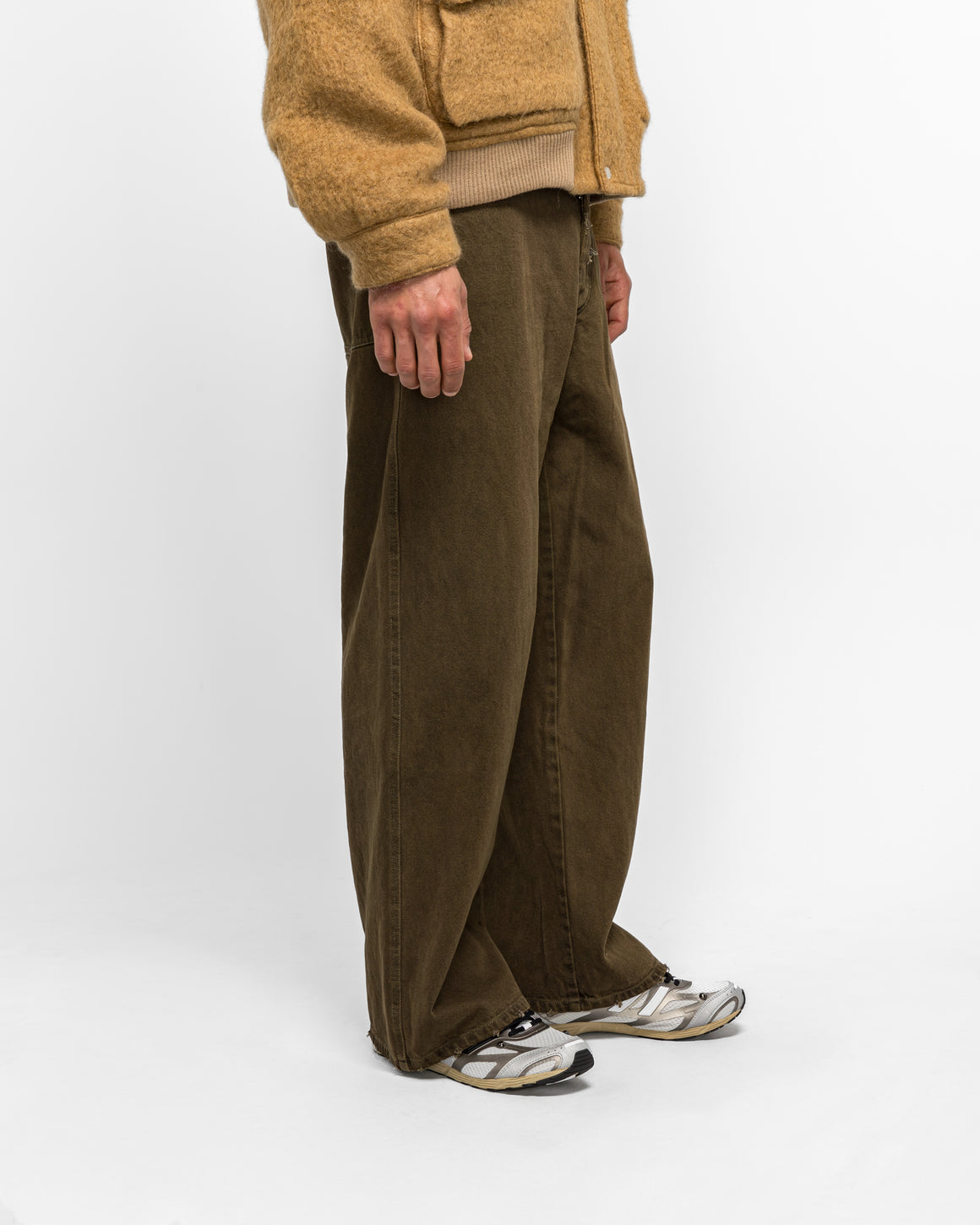 Song for the Mute - Baggy Jeans - Sand Cotton Drill - UP THERE