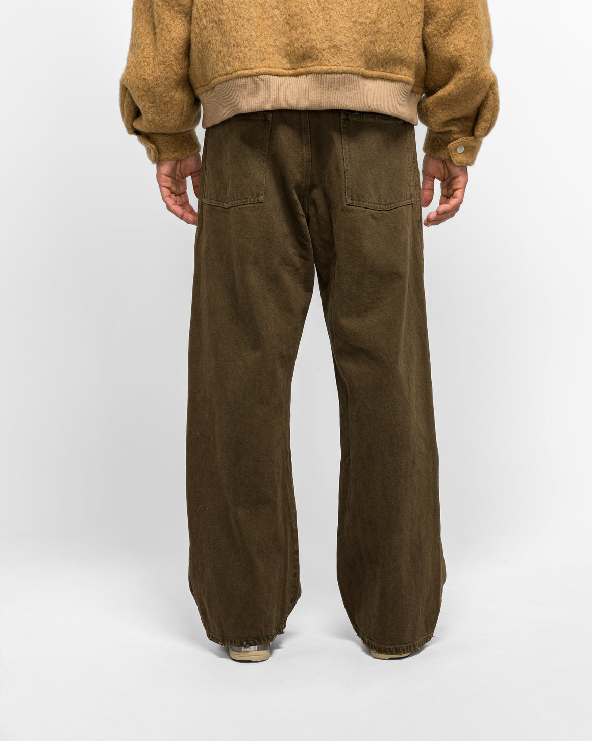 Song for the Mute - Baggy Jeans - Sand Cotton Drill - UP THERE