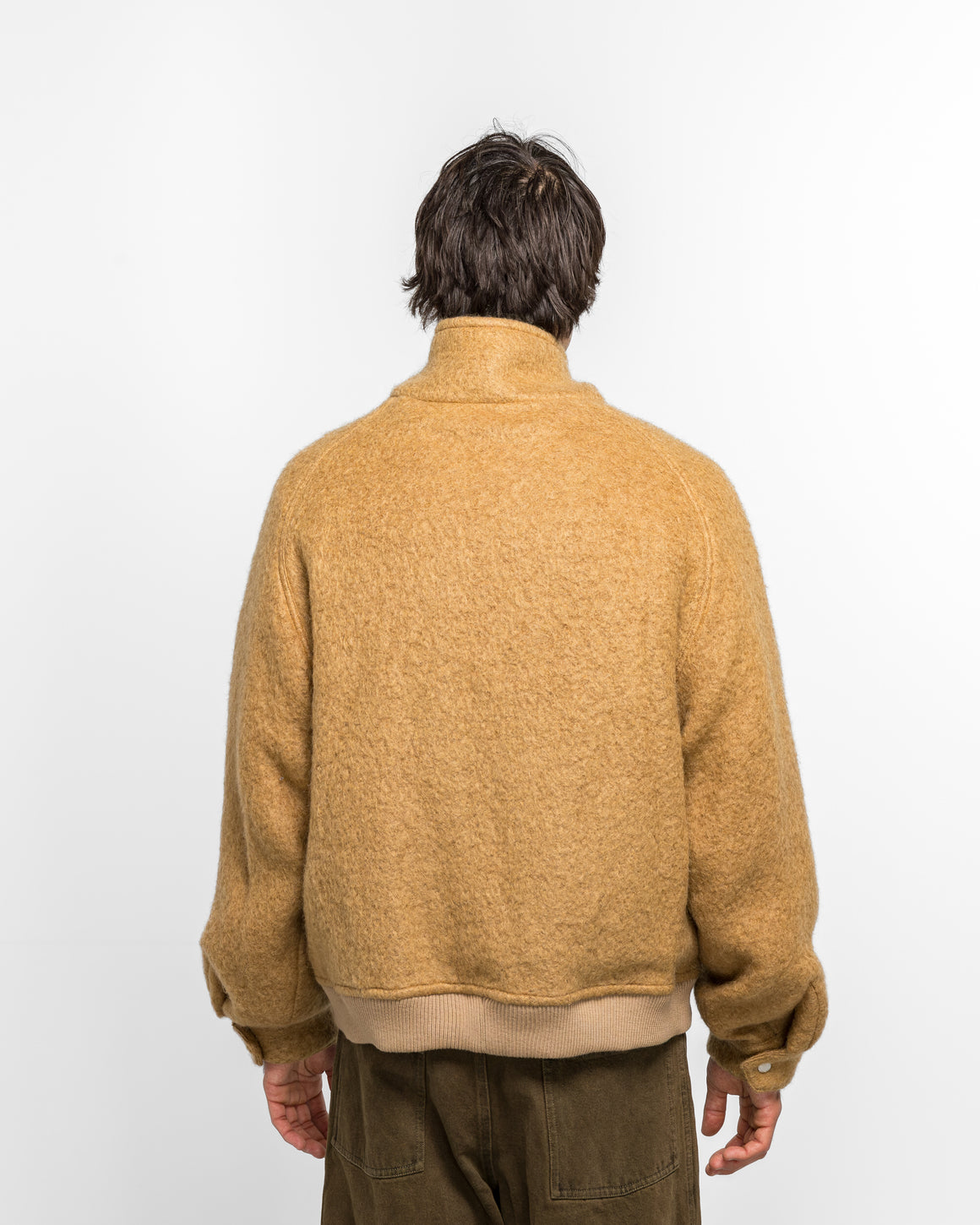 Song for the Mute - Flight Jacket - Camel Teddy - UP THERE