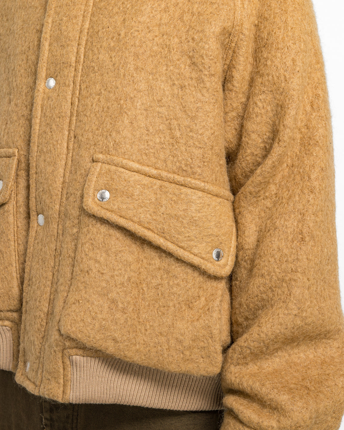 Song for the Mute - Flight Jacket - Camel Teddy - UP THERE