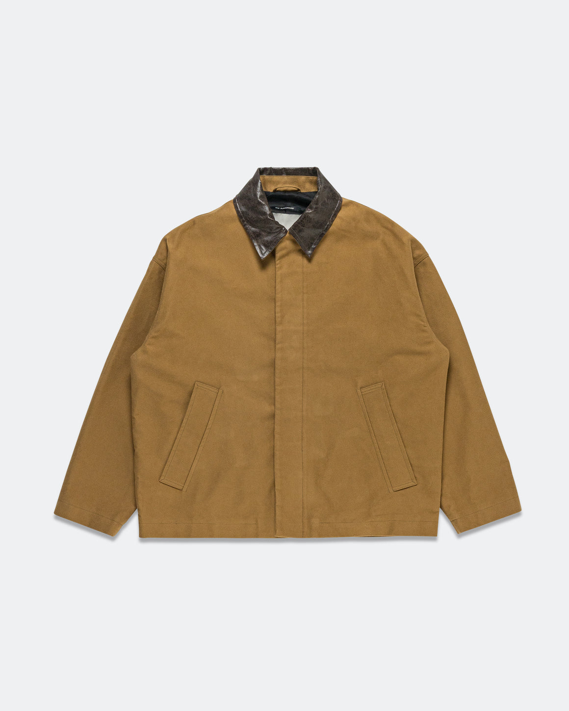 Song for the Mute - Button Up Coach Jacket - Camel - UP THERE