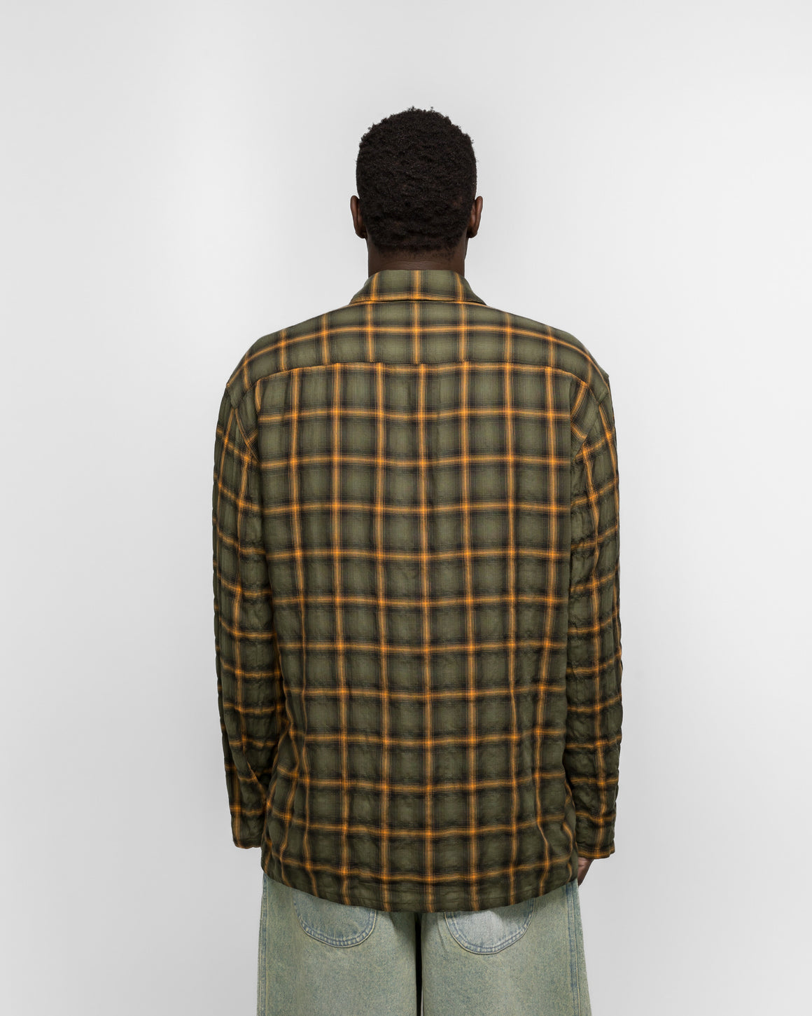 Song for the Mute - Long Sleeve School Shirt - Green - UP THERE