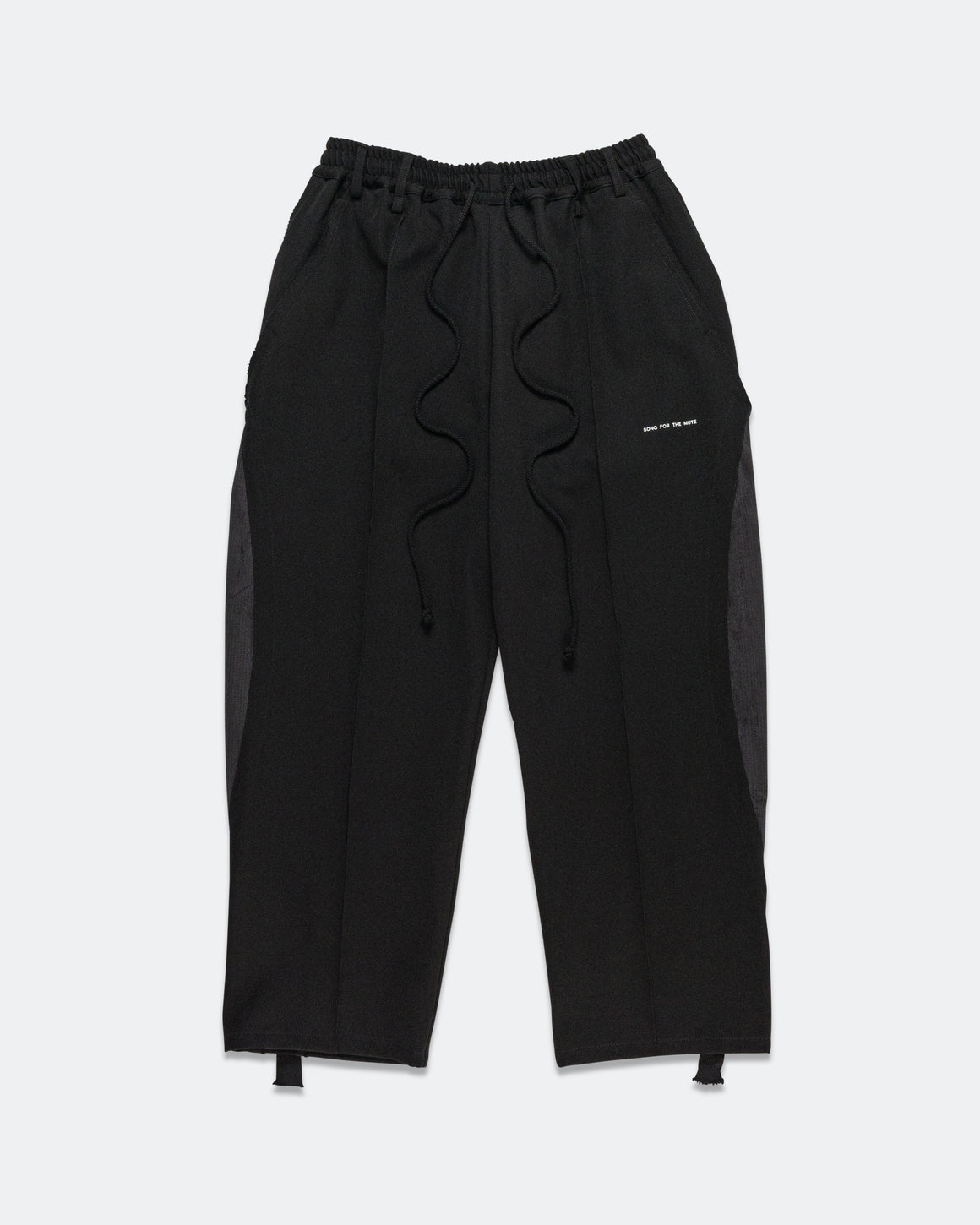 Song for the Mute - Tear Drop Track Pant - Black - UP THERE