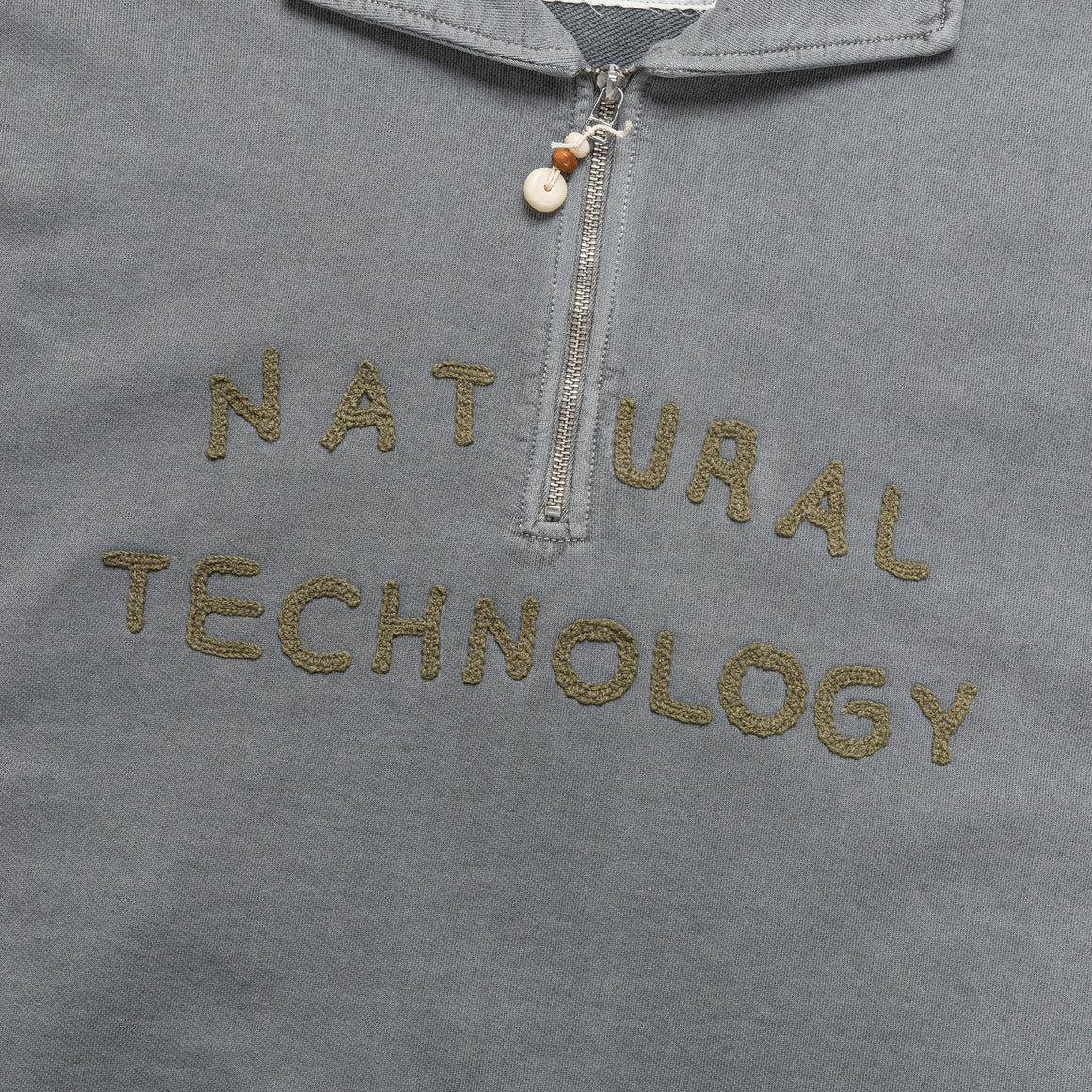 Story mfg. - Geo Pullover - Black Jersey Sweat - UP THERE