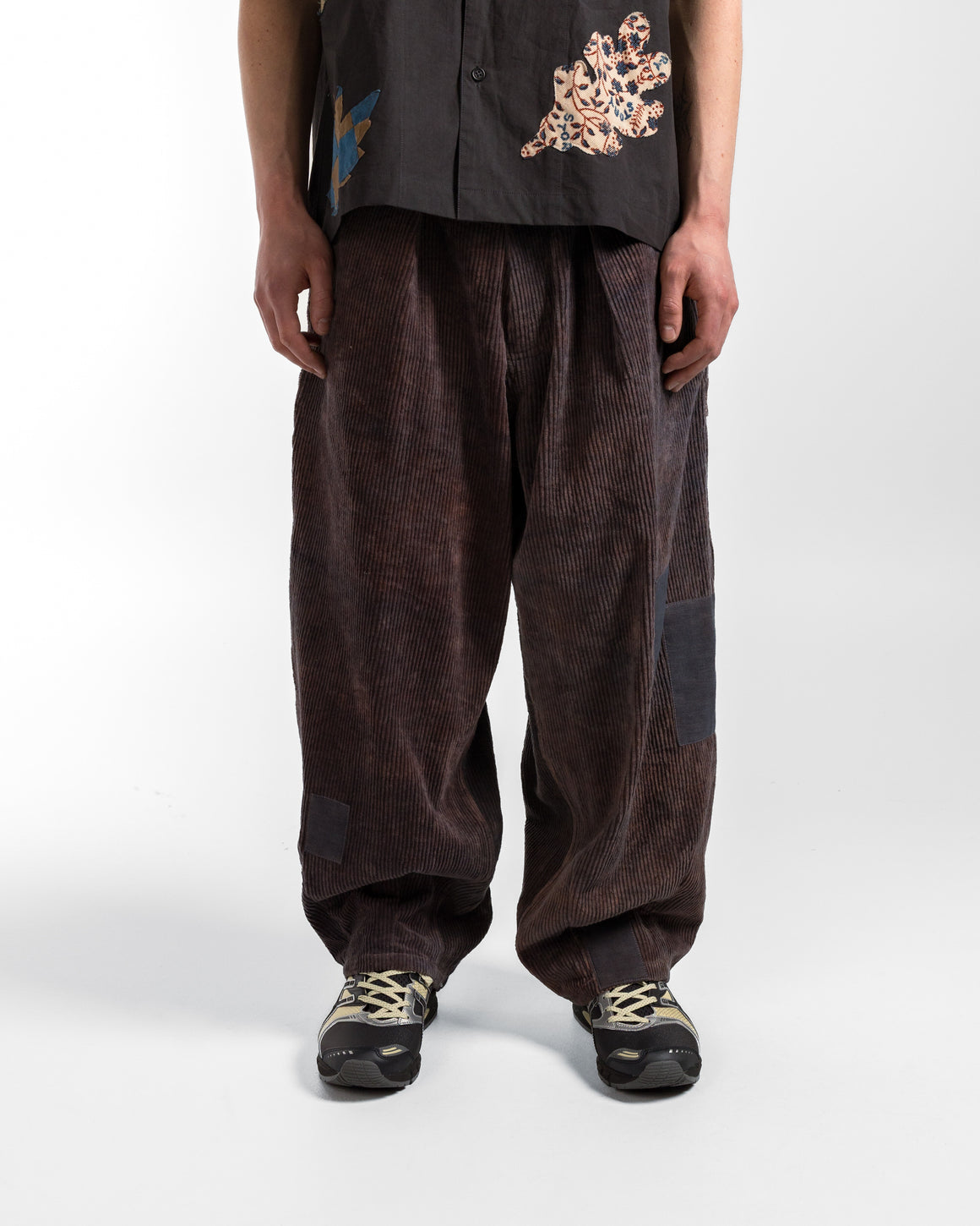 Story mfg. - Lush Carpenter Trousers - Purple Scarecrow - UP THERE