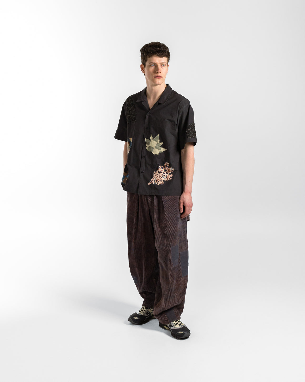 Story mfg. - Lush Carpenter Trousers - Purple Scarecrow - UP THERE