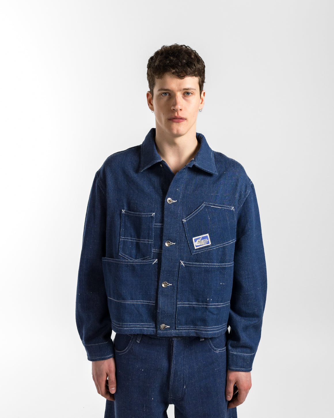 Story mfg. - Station Jacket - Denim Selvedge - UP THERE