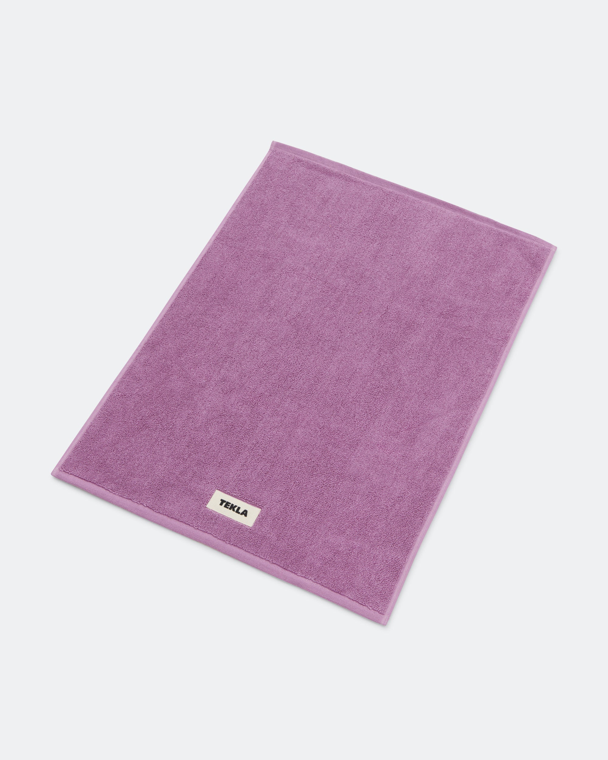 Organic Cotton Bath Mat - Magenta - Thumbnail 2