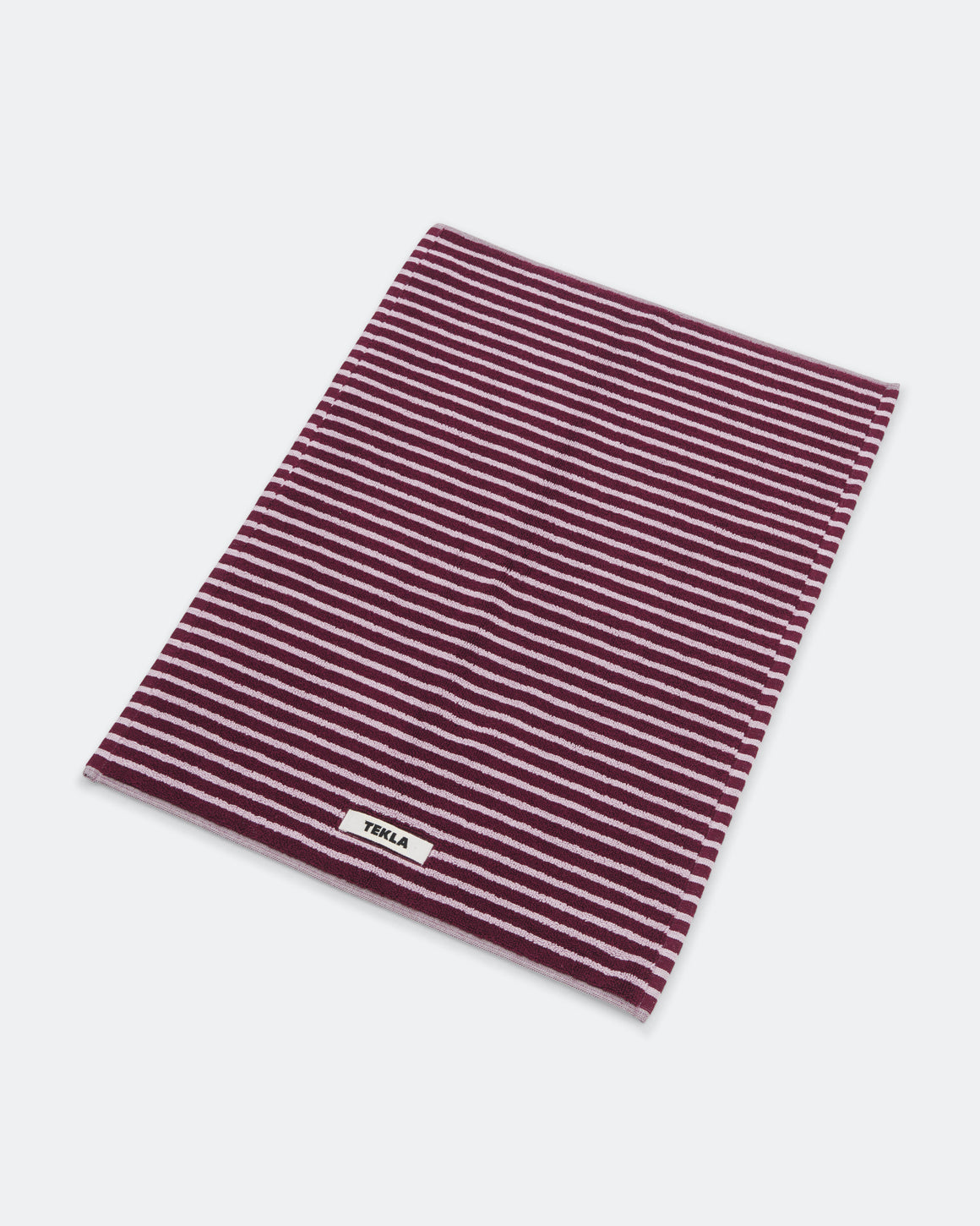 Tekla - Bath Mat - Red & Rose - UP THERE