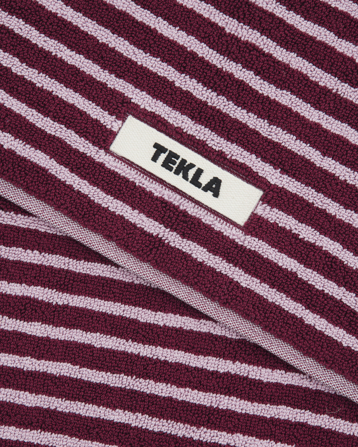 Tekla - Bath Mat - Red & Rose - UP THERE