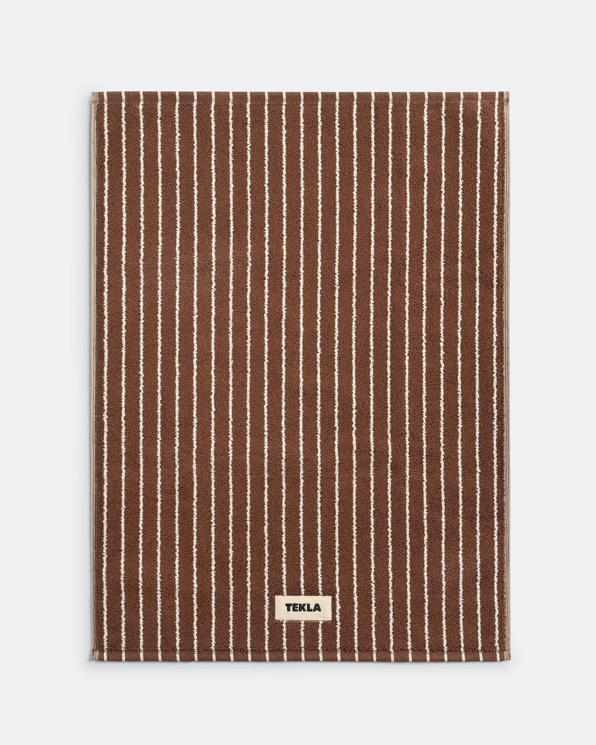 Tekla - Bath Mat - Rust Stripes - UP THERE